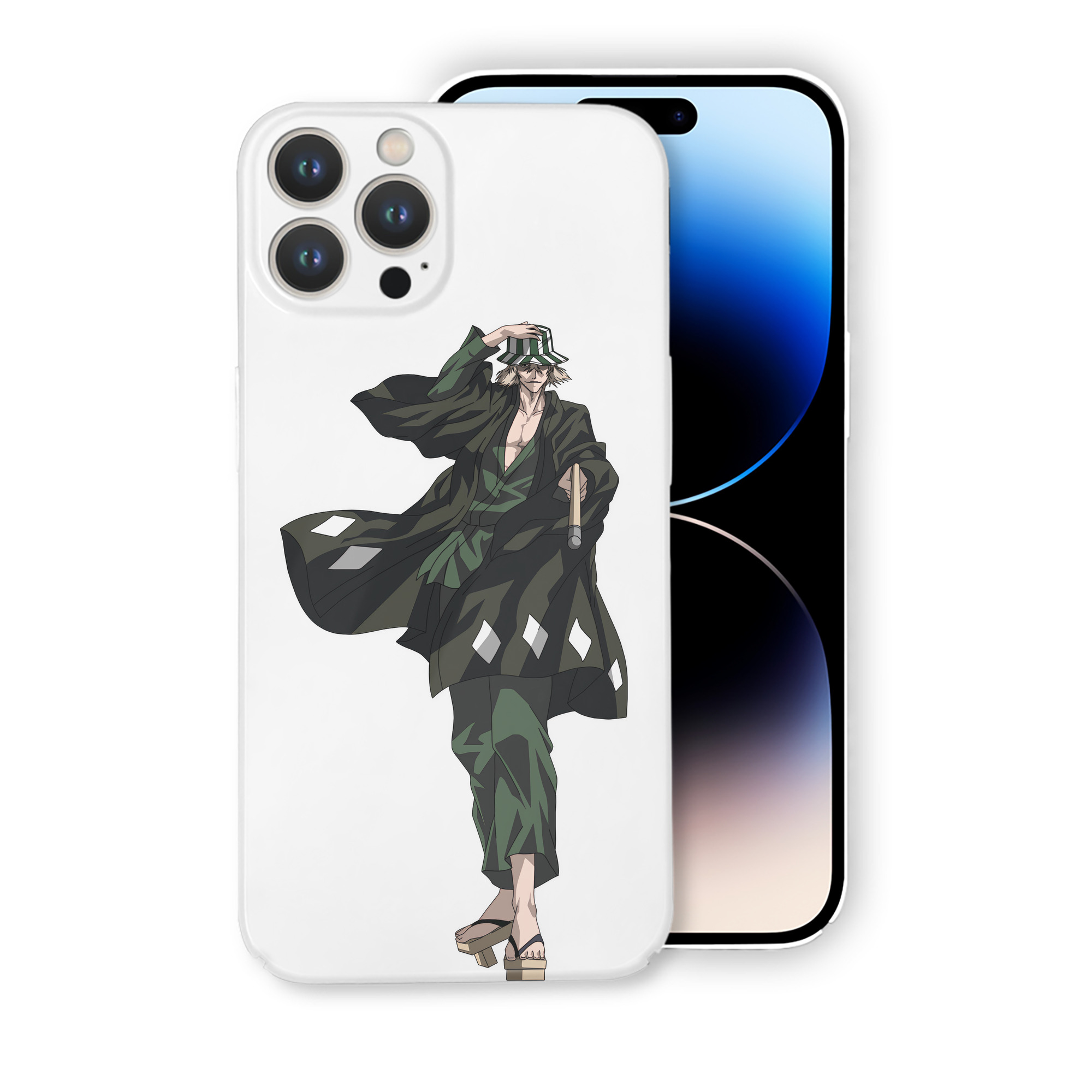 （画像用） "ブリーチ 浦原 喜助（うらはら きすけ） BLEACH Urahara Kisuke " 【iPhone 14シリーズ対応】ハードケース